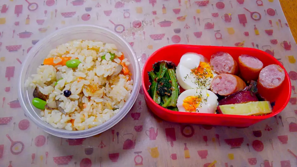 Snapdishの料理写真:７月４日　お弁当|いもこ。さん