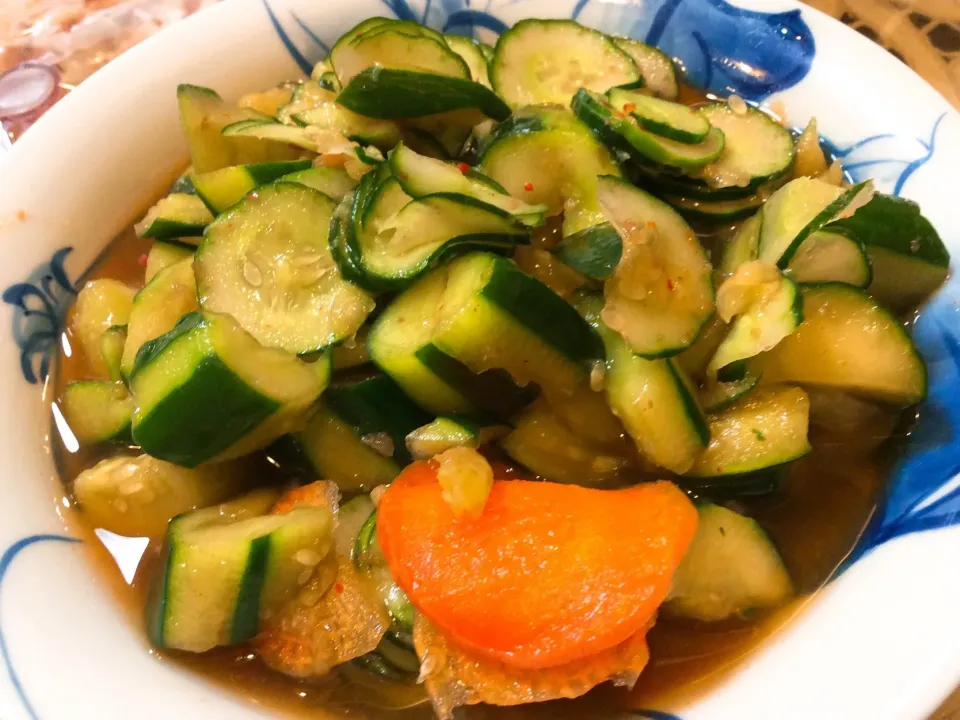 なんちゃって😂オイキムチ🥒|アライさんさん