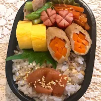 Snapdishの料理写真:今日のお弁当🍙|hiyokology_a9さん