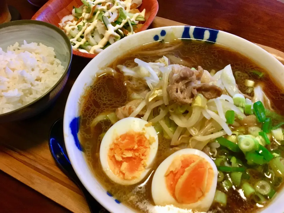 20180729🍚今日の旦那さんの夜ごはん🍲
#旦那さんの夜ごはん  #ラーメン #ラーメン吉村家|akiyo22さん