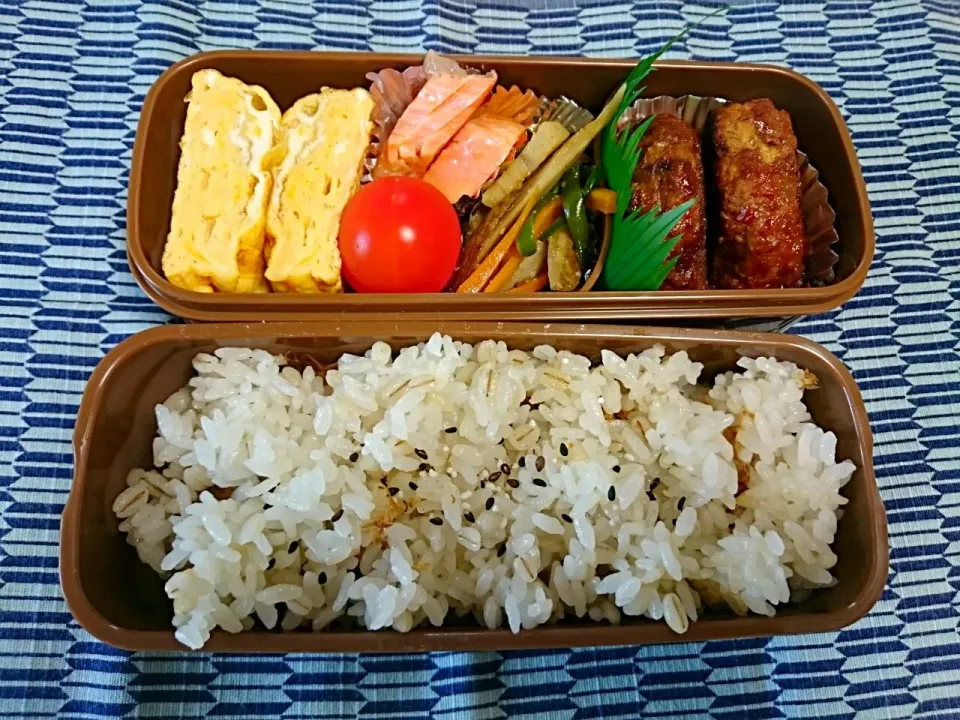 ☆今日のお昼ごはん☆  パパのお弁当作り始めました😊|hamamaさん