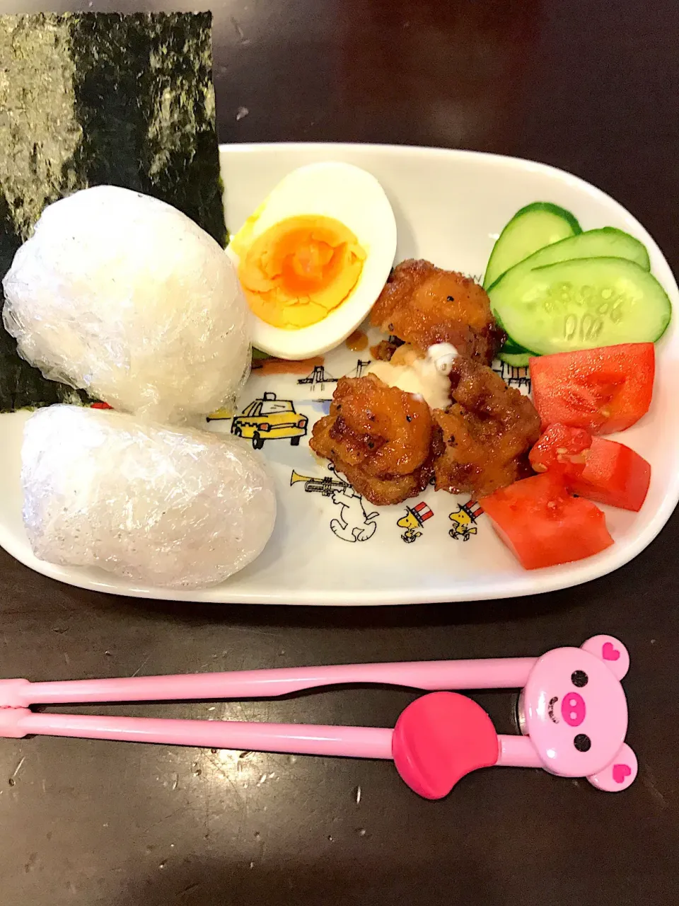 Snapdishの料理写真:夏休み子どもランチプレート✨|Michiko Okamotoさん