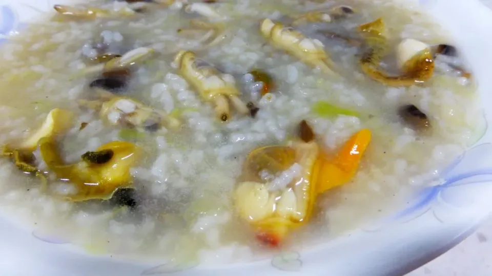 shellfish congee|steven z.y.さん