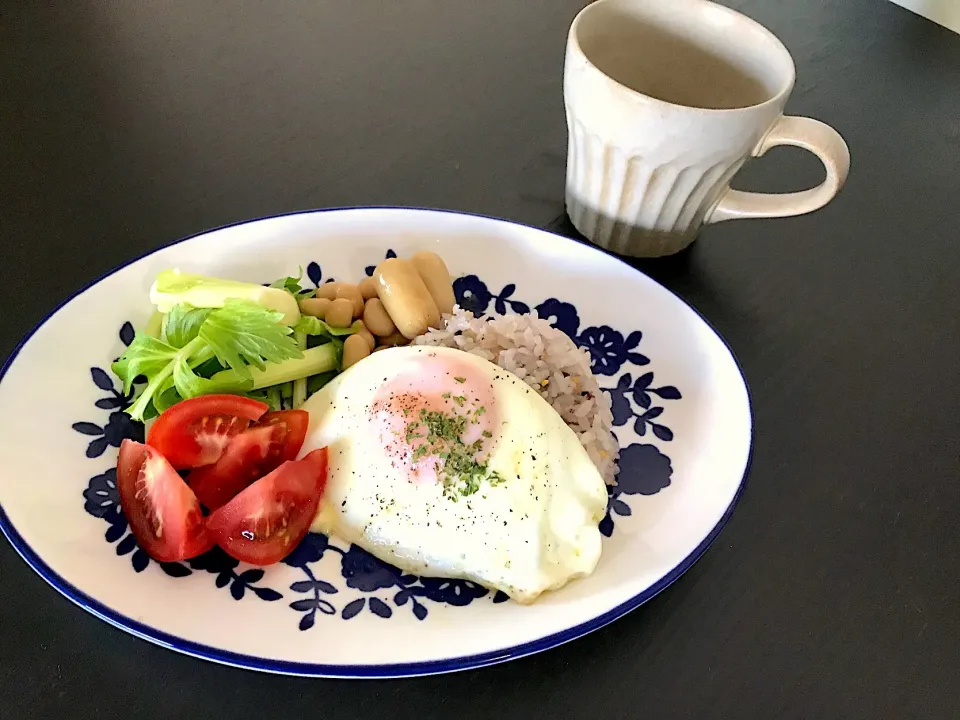 #お昼ご飯 #ひとりランチ 飲み物入れ忘れました💦😆|いちごさん