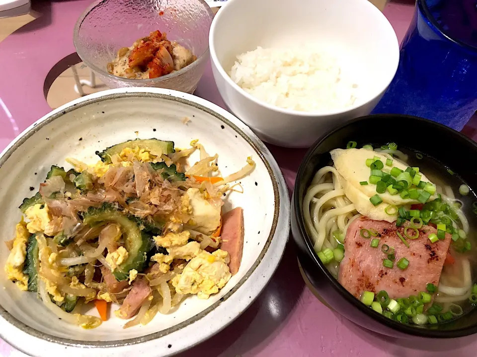 Snapdishの料理写真:ゴーヤチャンプルー|Mariettyさん