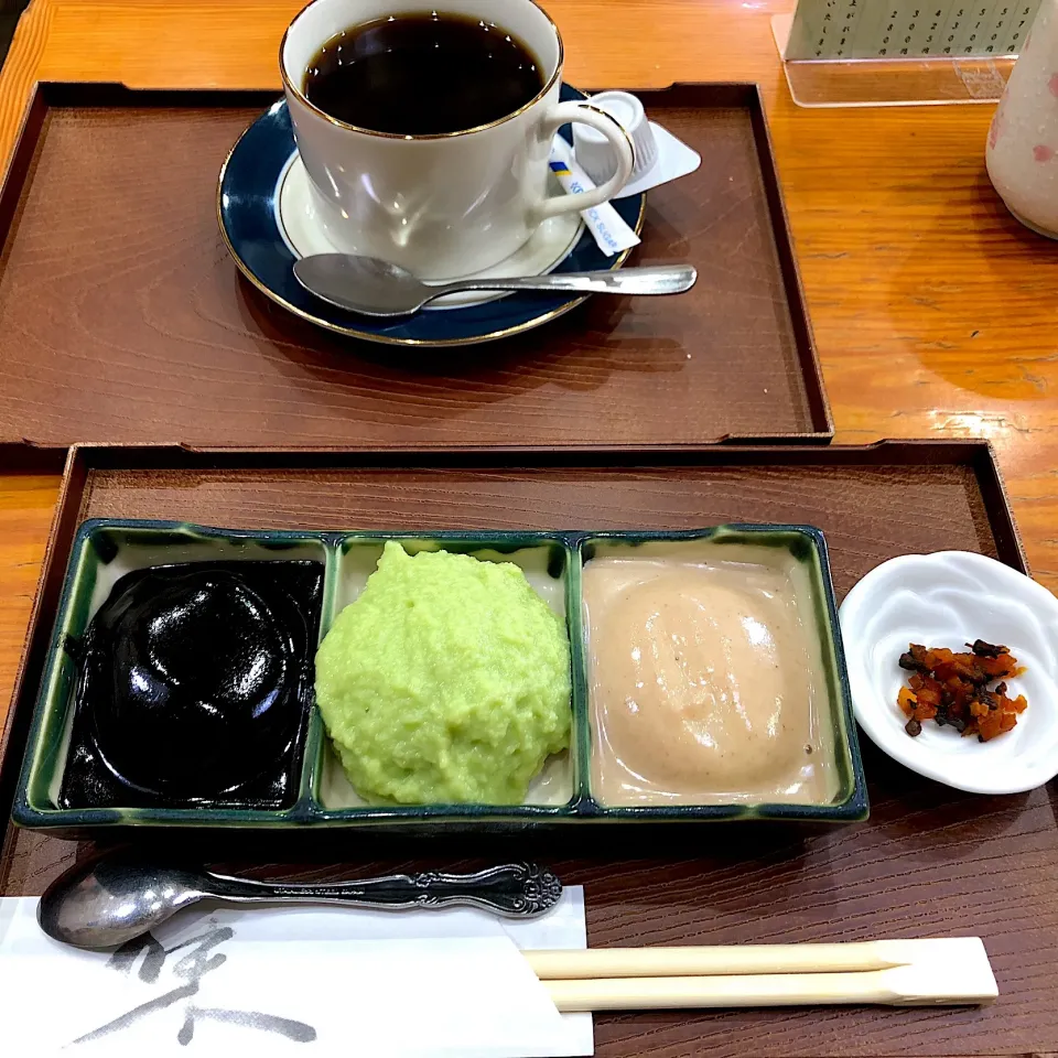 村上屋餅店 三色餅|ももさん