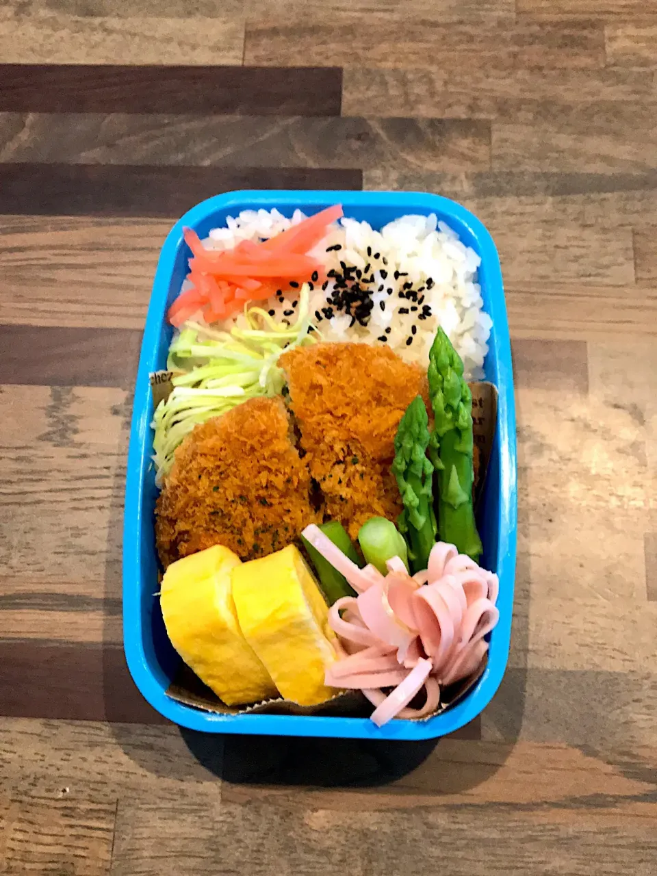 #お弁当  #小学生弁当  #学童弁当  #夏休み弁当  #コロッケ弁当|さにー☆ミさん