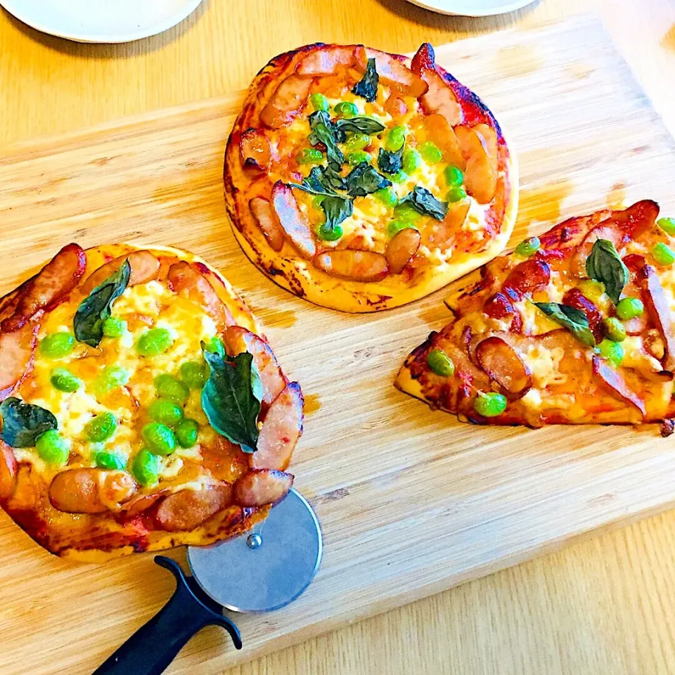 ピザ作り(*ˊ ˋ*）|hiroeさん