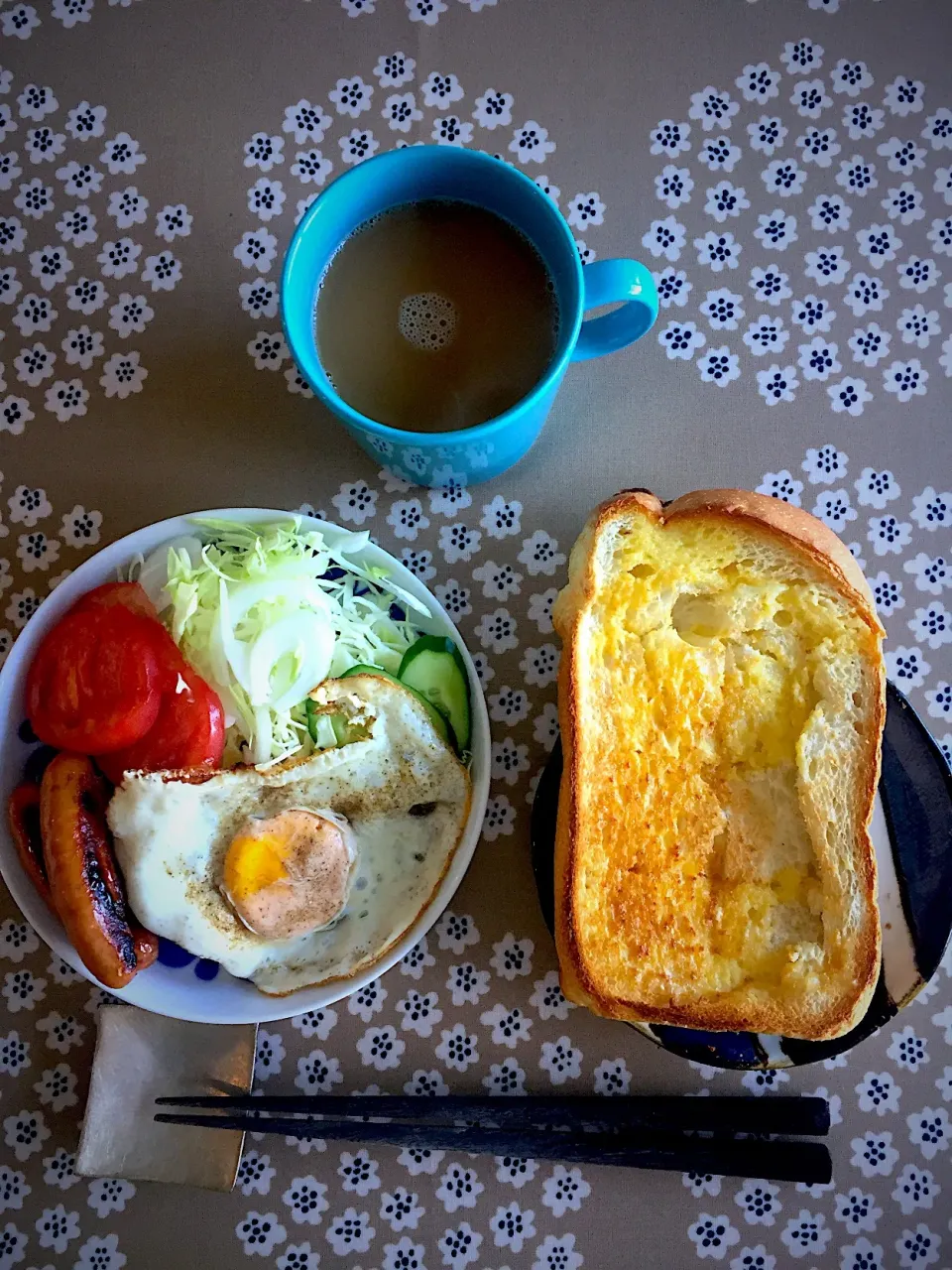 我が家のモーニングセット|えのさん