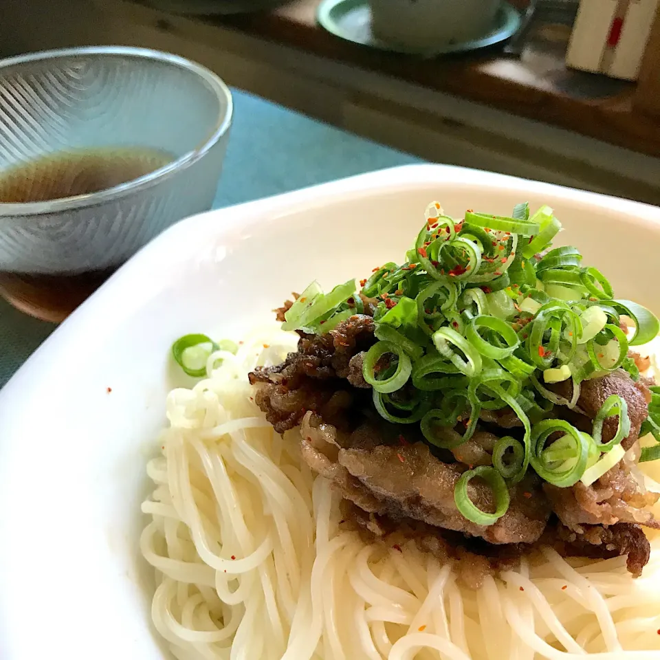 甘辛牛肉そうめん|Sachiyo Tanakaさん