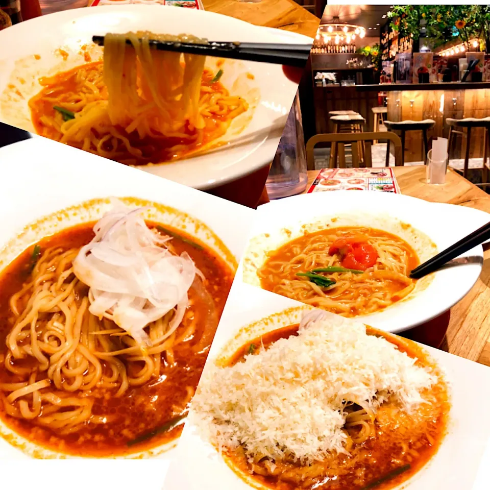 Snapdishの料理写真:チーズ降り積もるトマトラーメン🍅🍜|MAPITEEさん