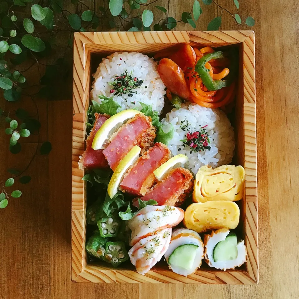 Snapdishの料理写真:家族のお弁当 2018.08.02|＊emio＊さん