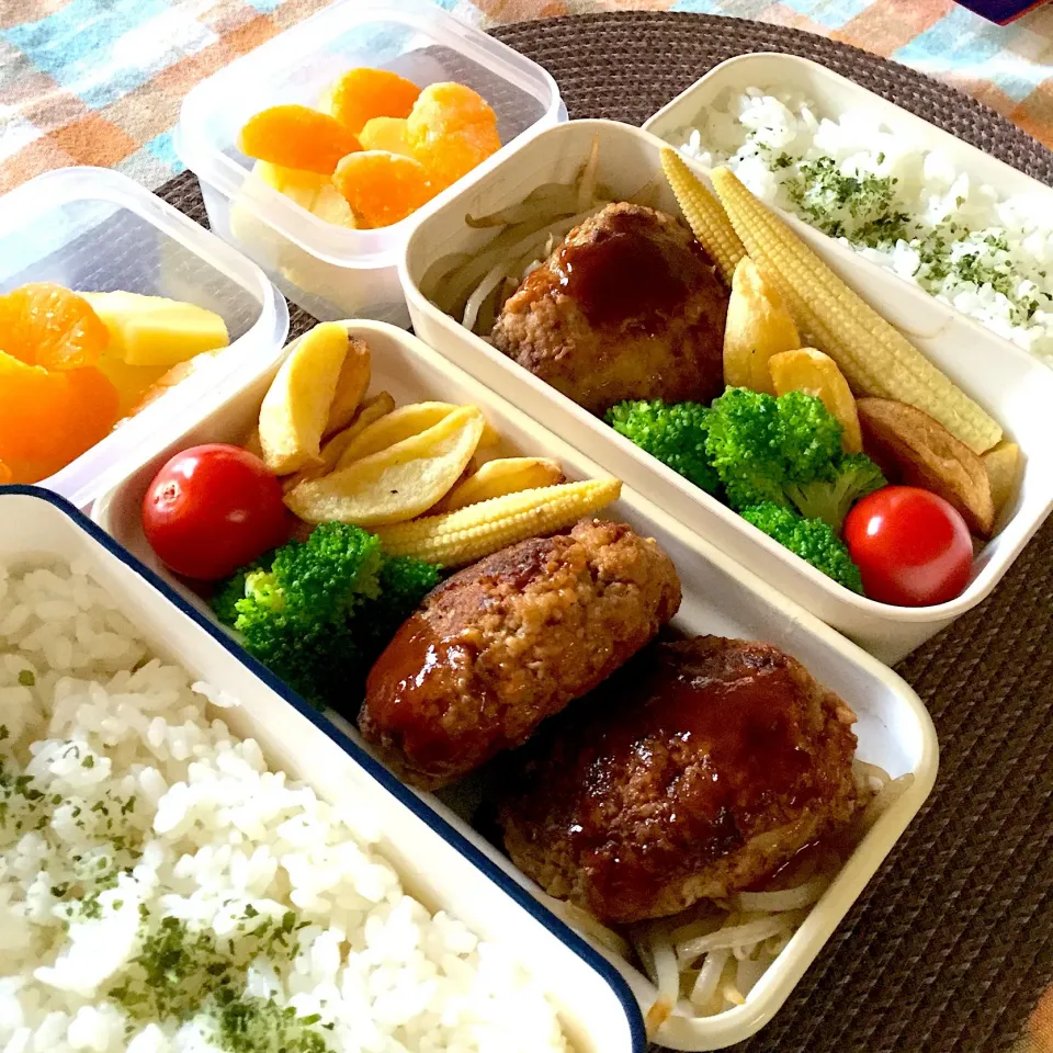 娘たちの夏休み弁当〜！
あづいーーーー！
おはようございます😃|yukoさん