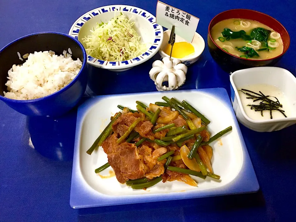 麦とろごはんの焼肉定食|nyama1さん