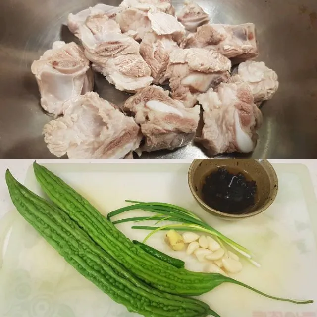 steamed ribs and bitter gourd|steven z.y.さん