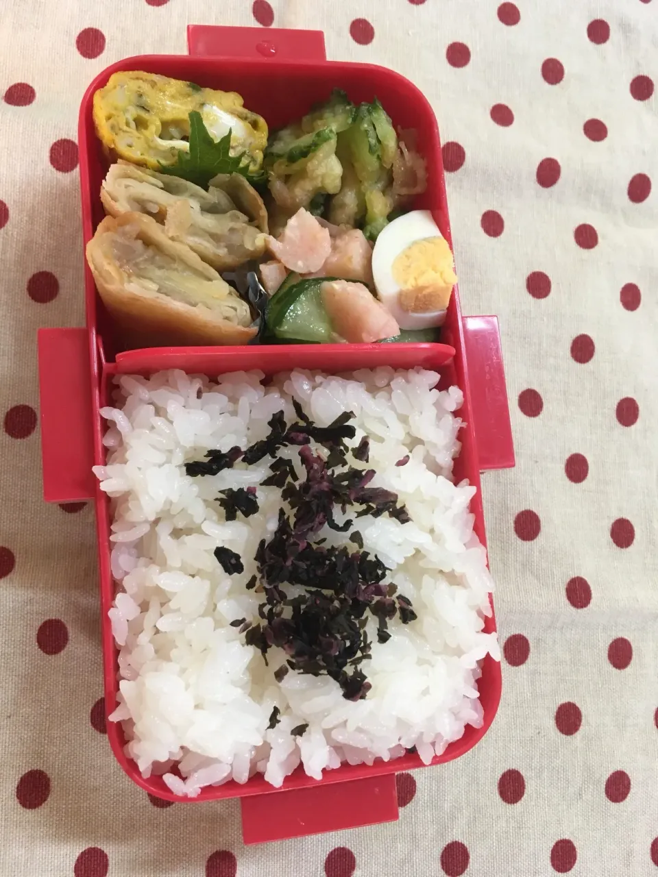 Snapdishの料理写真:8月2日 今日も猛暑弁当🍱|sakuramochiさん