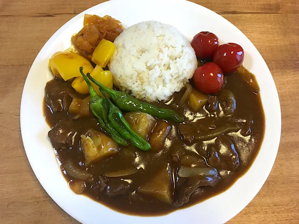 ハラミ肉を使ったスパイシー夏カレー♪♪♪|かおちゃんさん