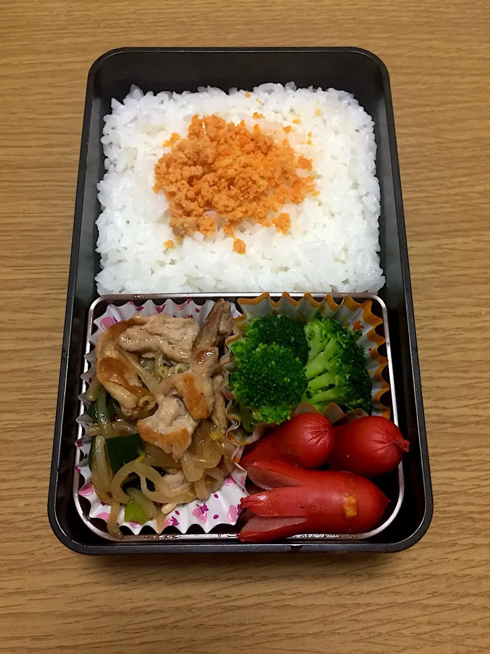 もやしニラ豚肉の中華炒め弁当|佐助さん