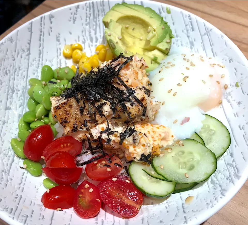 Salmon poke...|princessjoさん