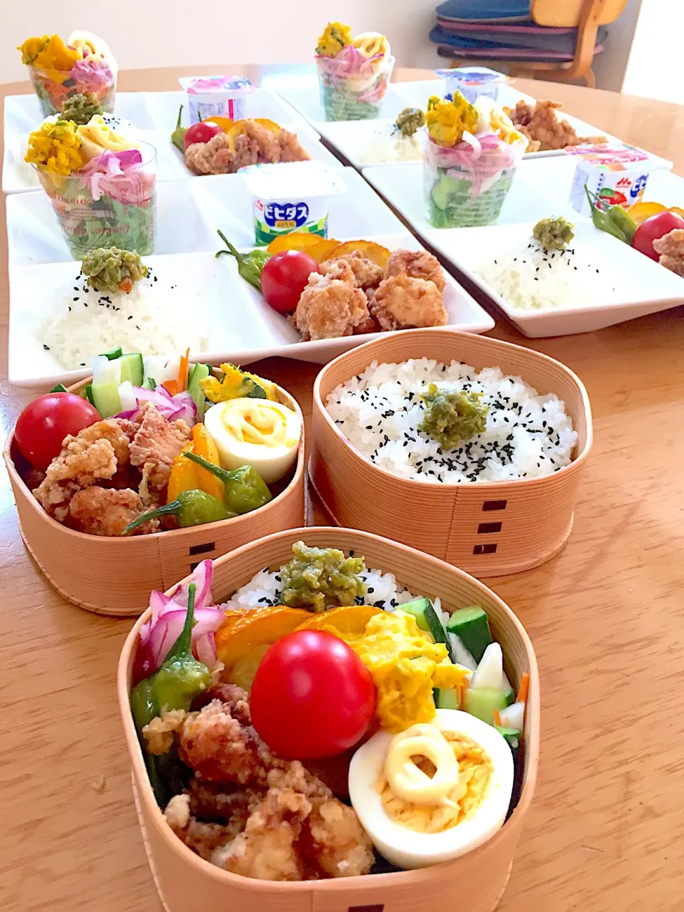 家族お弁当🍱&お留守番ランチ🍴|ふみぃさん