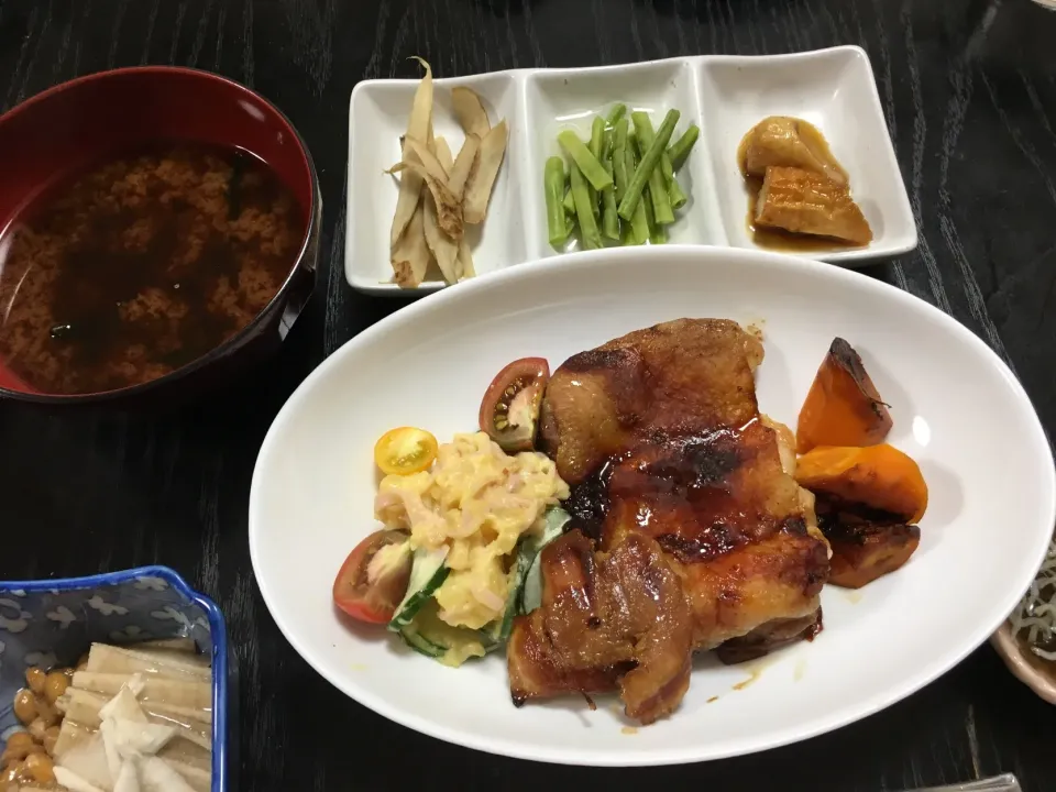 鳥モモ肉の照り焼き|バジルママさん