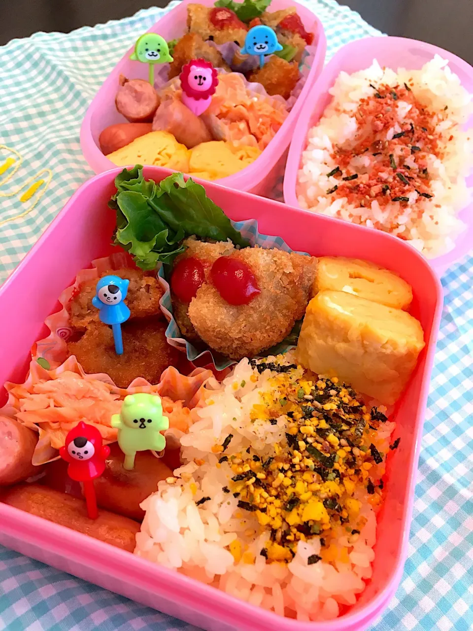 夏休みのお弁当♡|ゆきりん。さん