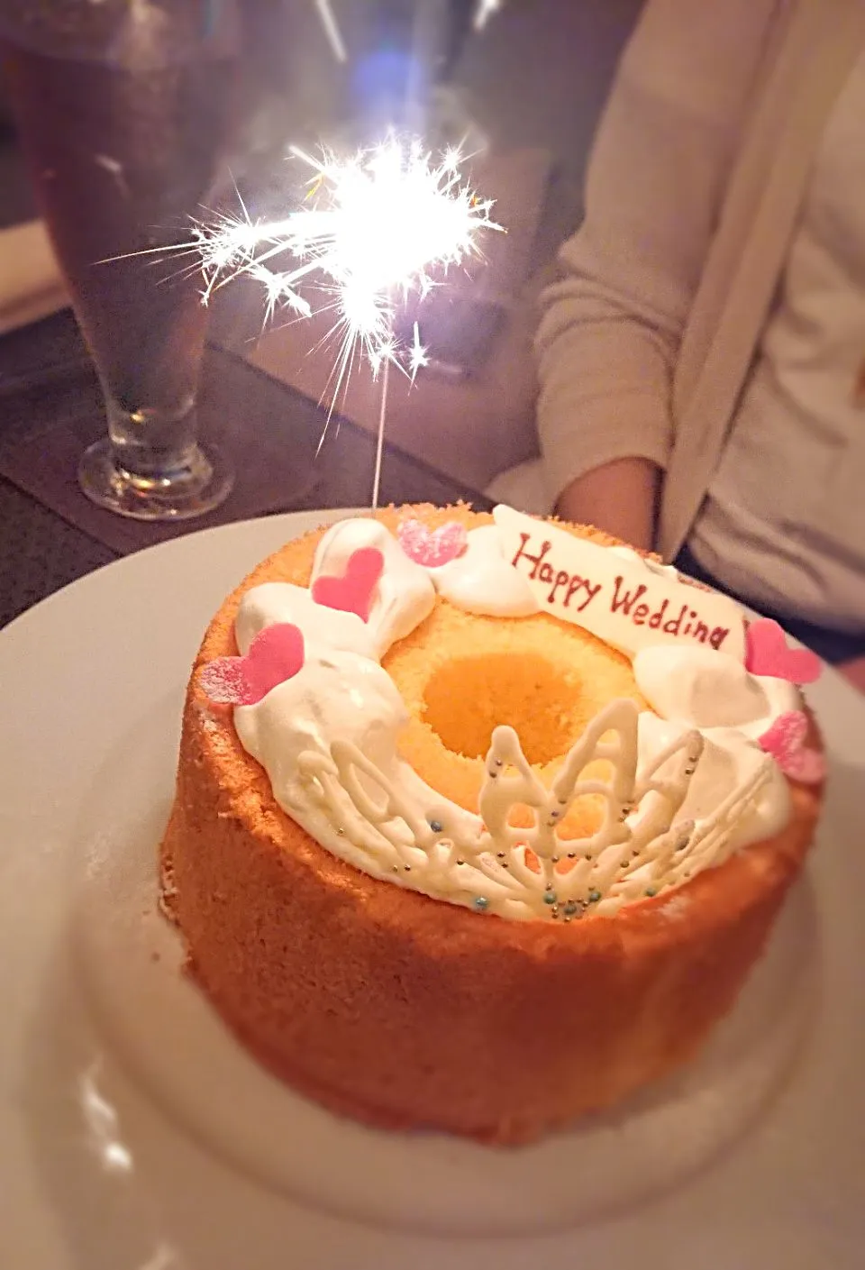 結婚するお友達に、お祝いケーキ❤️|たかたれさん