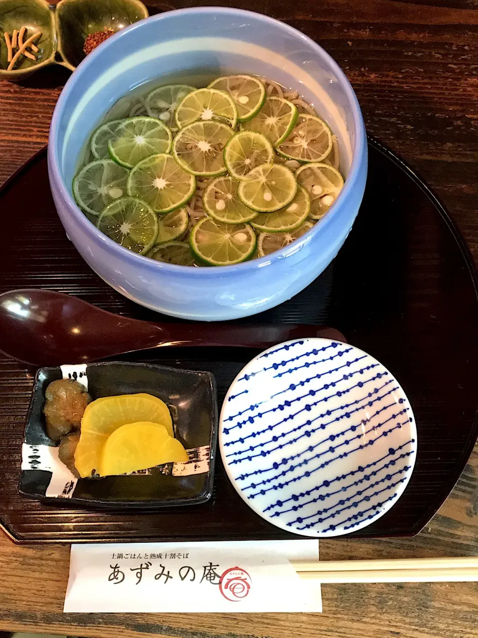 Snapdishの料理写真:すだち蕎麦|草加 さゆりさん