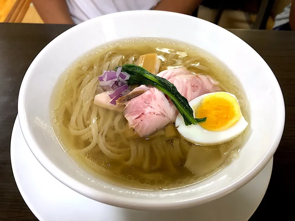 長男くんセレクト、鶏と魚の塩そば|いく❤️さん