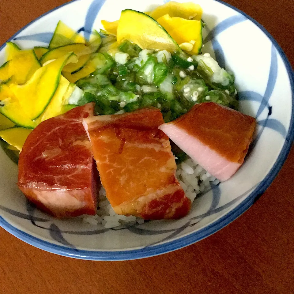 ご馳走ネバネバ丼|ミーさん