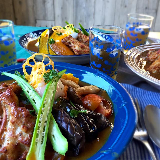 彩り元気 栄養満点 暑さをのりきる夏野菜カレー 夏野菜カレーレシピ27選 Snapdish スナップディッシュ