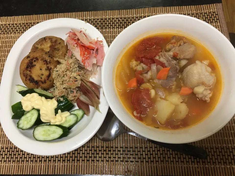 Snapdishの料理写真:#単身赴任飯|畑田 成治さん