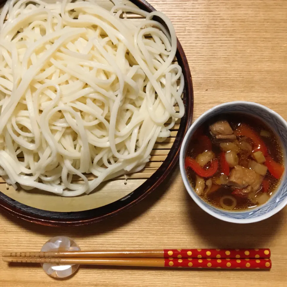 Snapdishの料理写真:肉汁うどん|さくらんぼ🍒さん