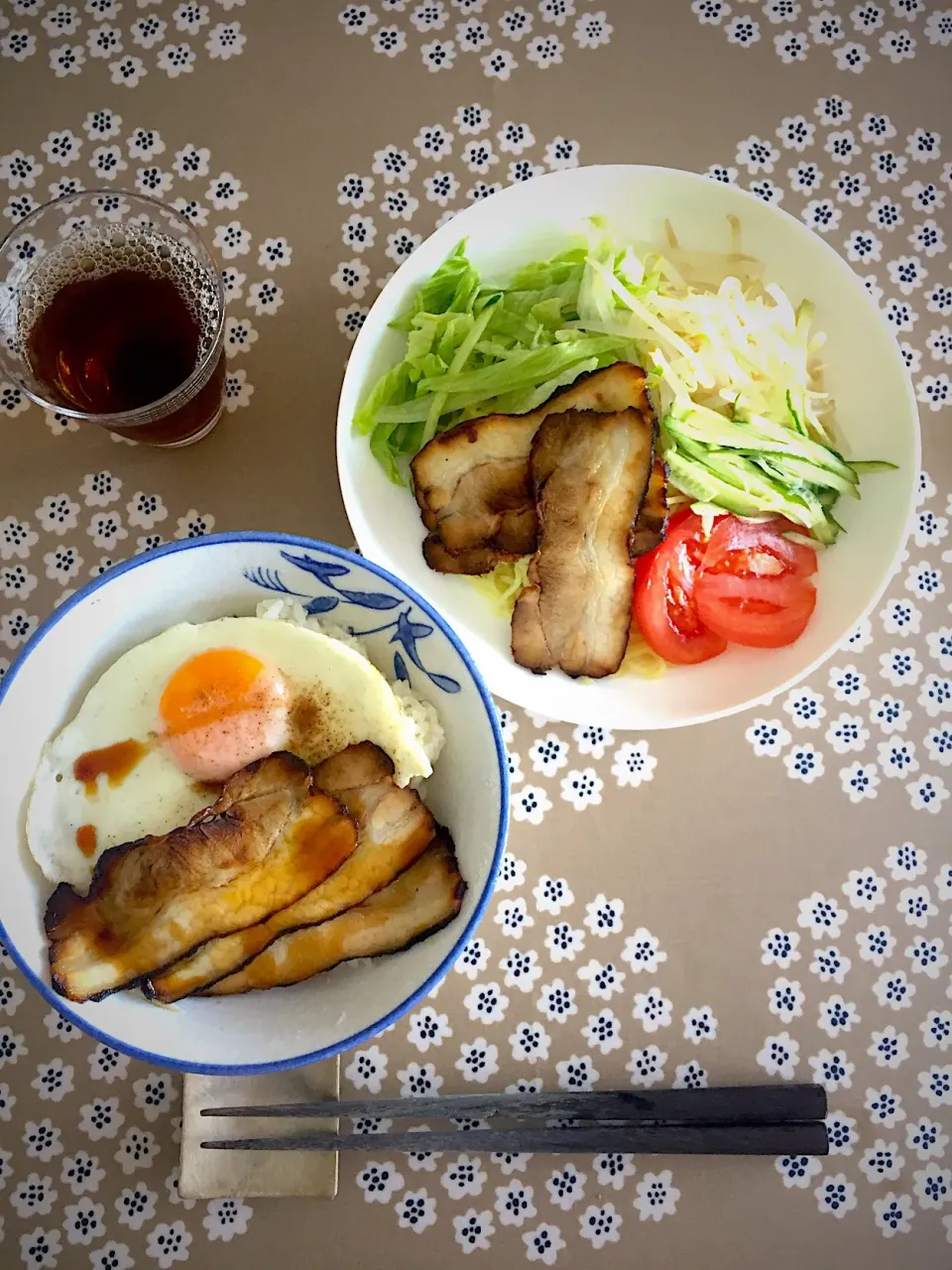 冷麺&チャーシュー丼|えのさん