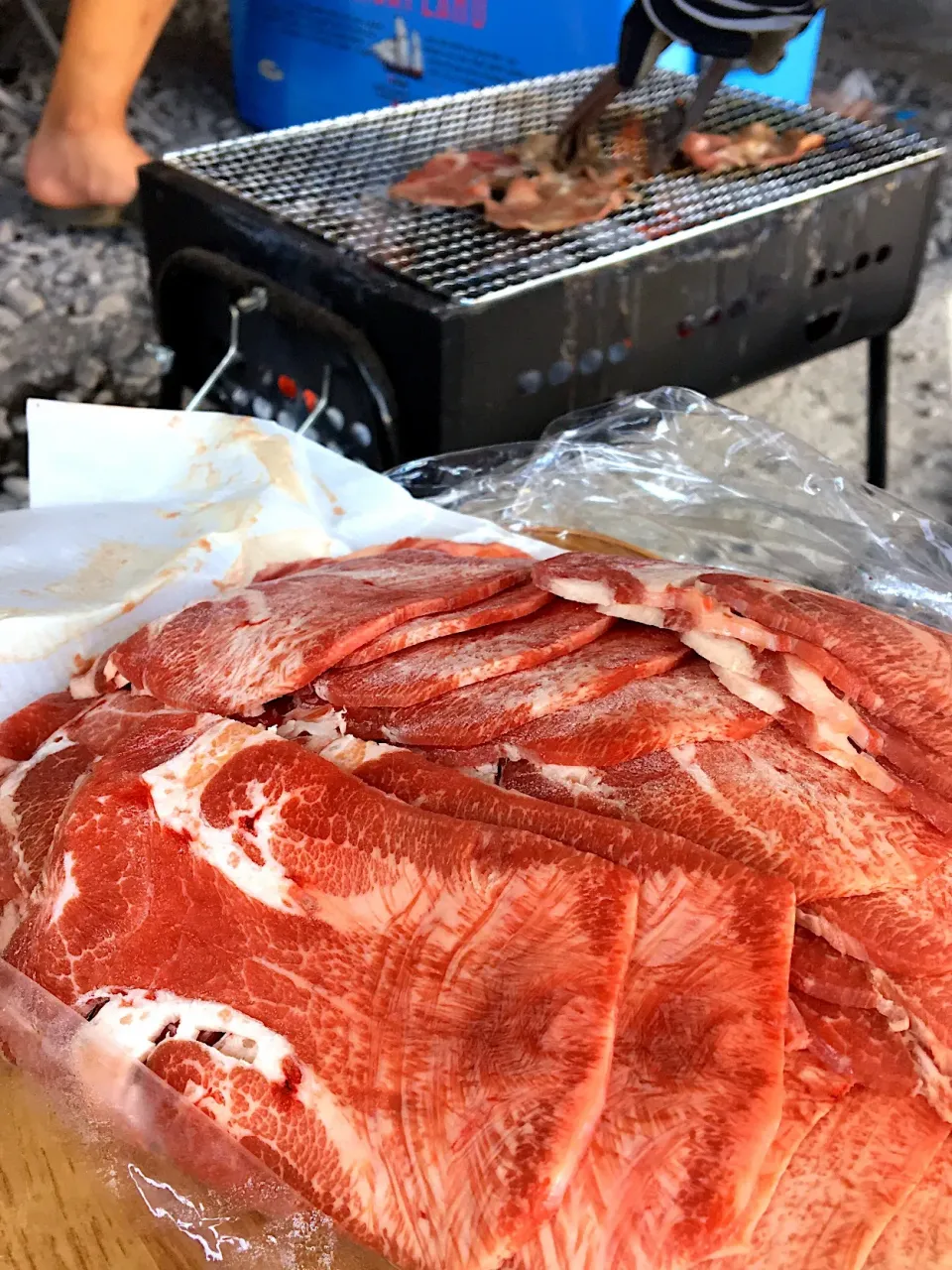 #牛タン#バーベキュー

今期初焼き肉！！
牛タン１キロって…😵|renharuruさん