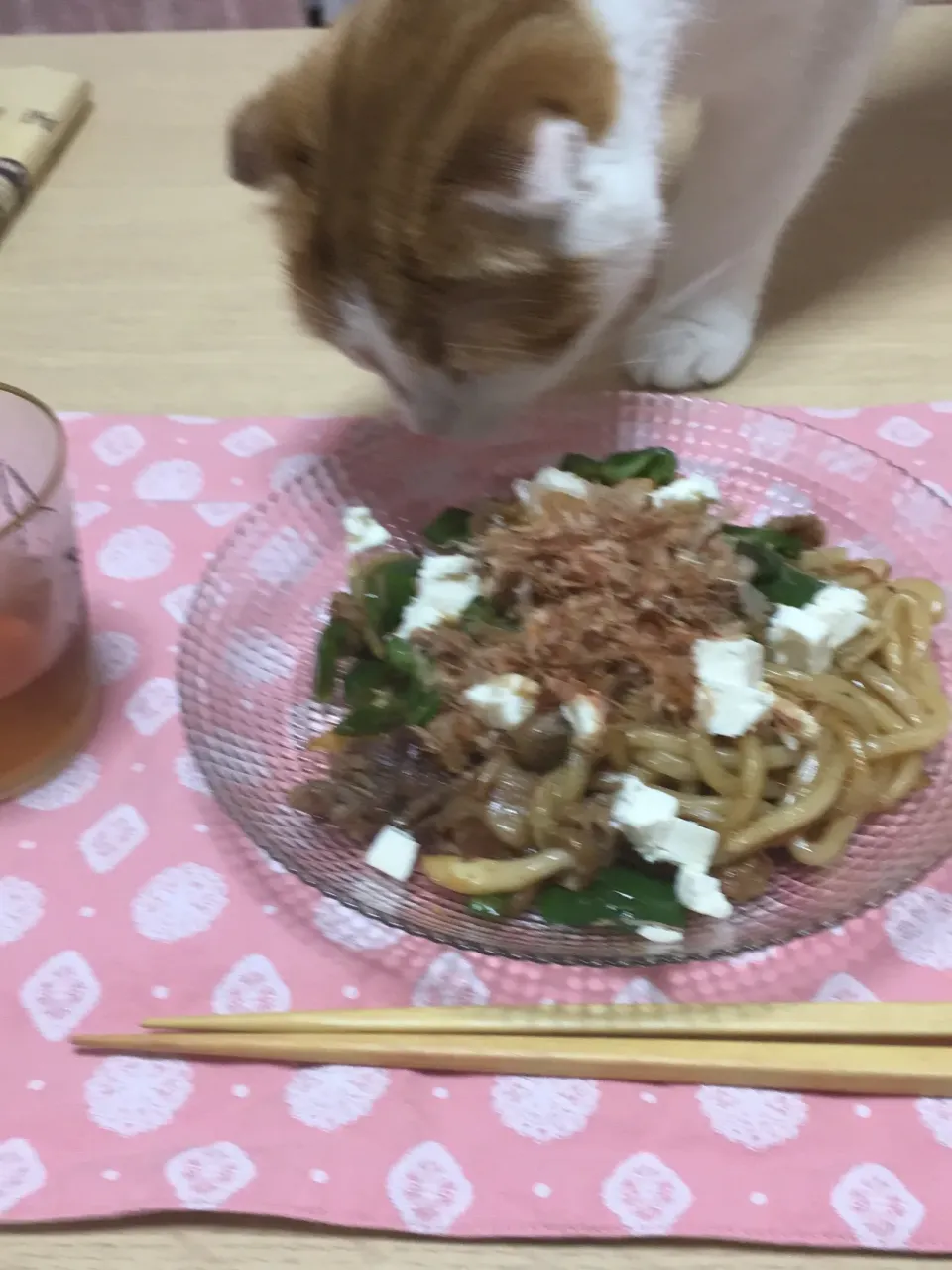 Snapdishの料理写真:焼きうどん|hirokomushiさん