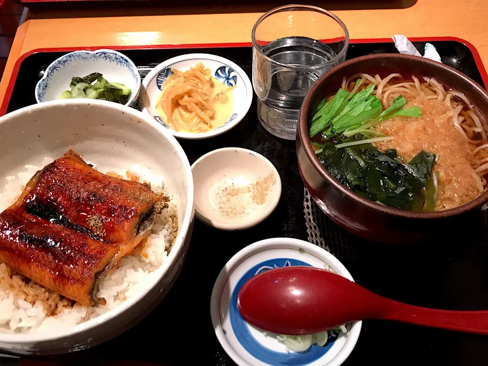 鰻丼そばセット|Nao K. Tさん