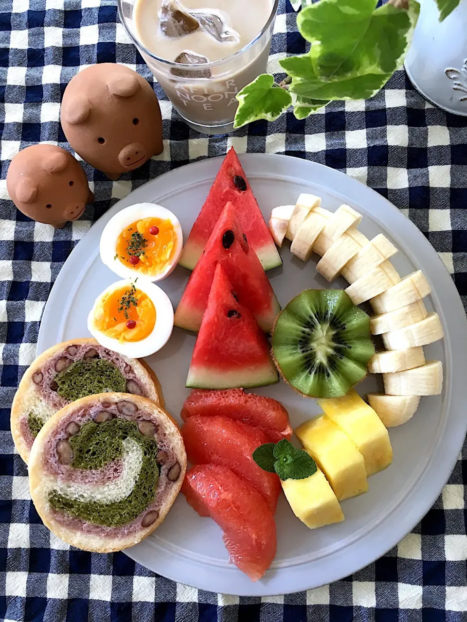 本日の朝ごはん☺︎|むーさん