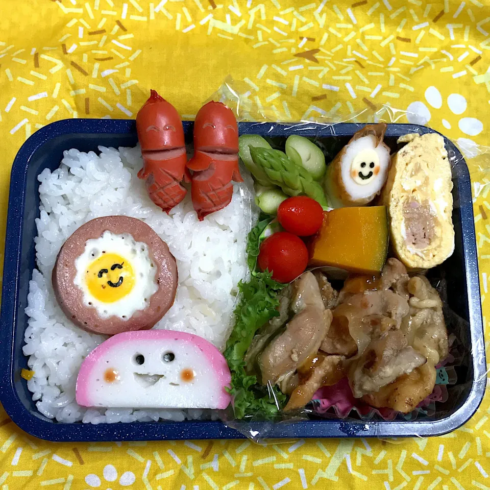 Snapdishの料理写真:2018年8月6日 オレ弁当♪|クッキングおやぢさん