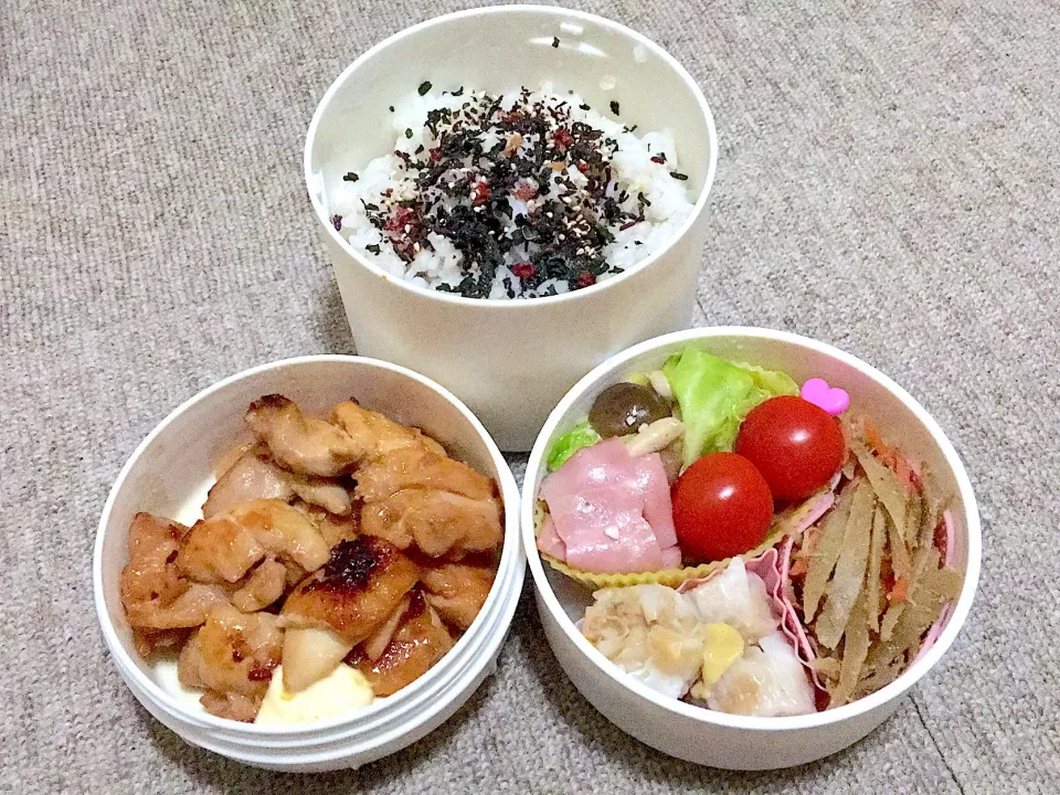 旦那ちゃん弁当(*´∀｀*)|ちゃびきゅさん