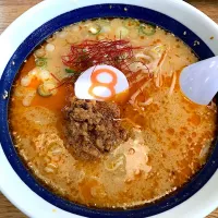 8番ラーメンで担々麺🍜美味し❣️|Macintoshさん