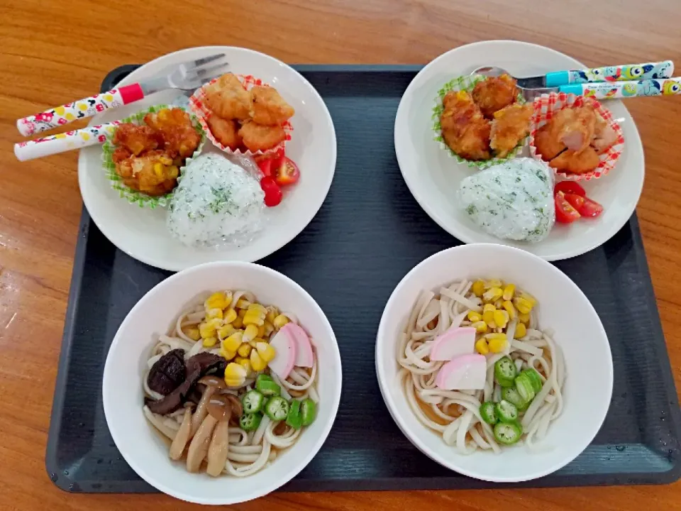 息子と甥っ子のランチ|あぁちゃんさん