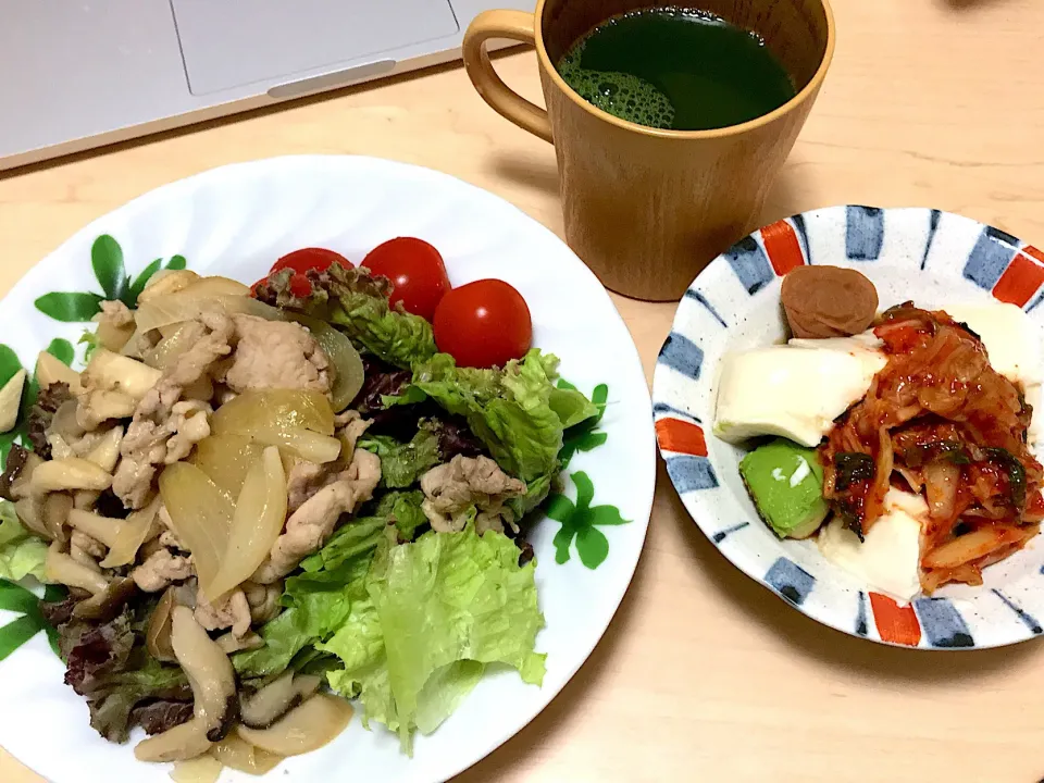 8月6日夕食|ばぁさんさん