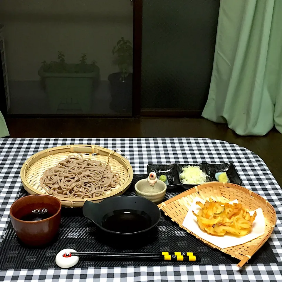 Snapdishの料理写真:かき揚げ蕎麦!  (^-^)|Kei Satoさん