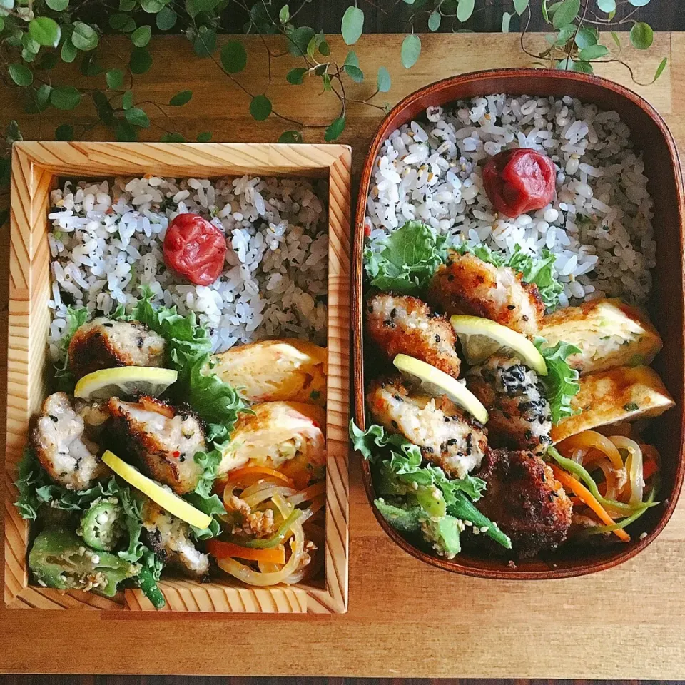 Snapdishの料理写真:家族のお弁当 2018.08.07|＊emio＊さん