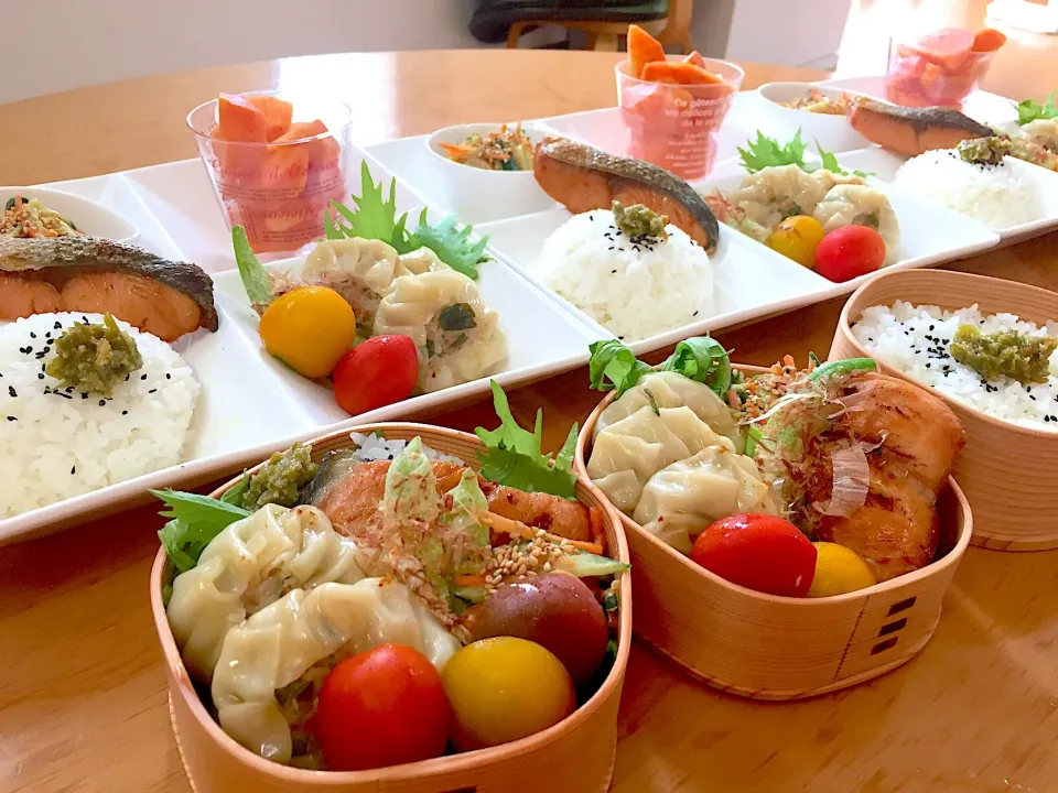 夫婦お弁当🍱お留守番ランチ🍴|ふみぃさん