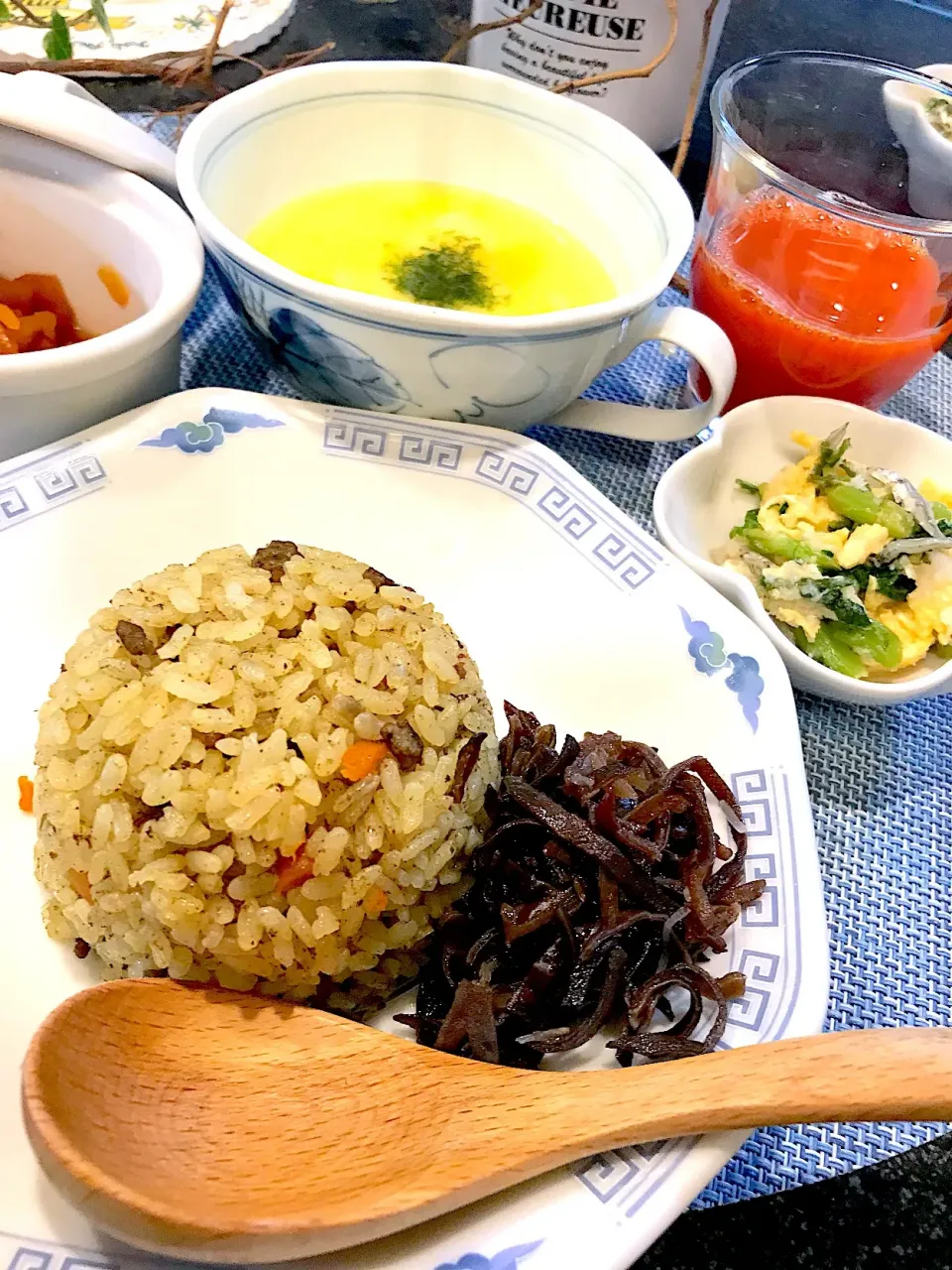 ドライカレー炊き込み朝ごはん|シュトママさん