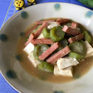 沖縄料理 ナーベラーンブシー ヘチマの味噌煮 アッチ Snapdish スナップディッシュ Id F5ugda