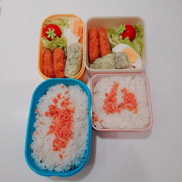 8/8(水)の二人弁当🍱|ふみぃさん