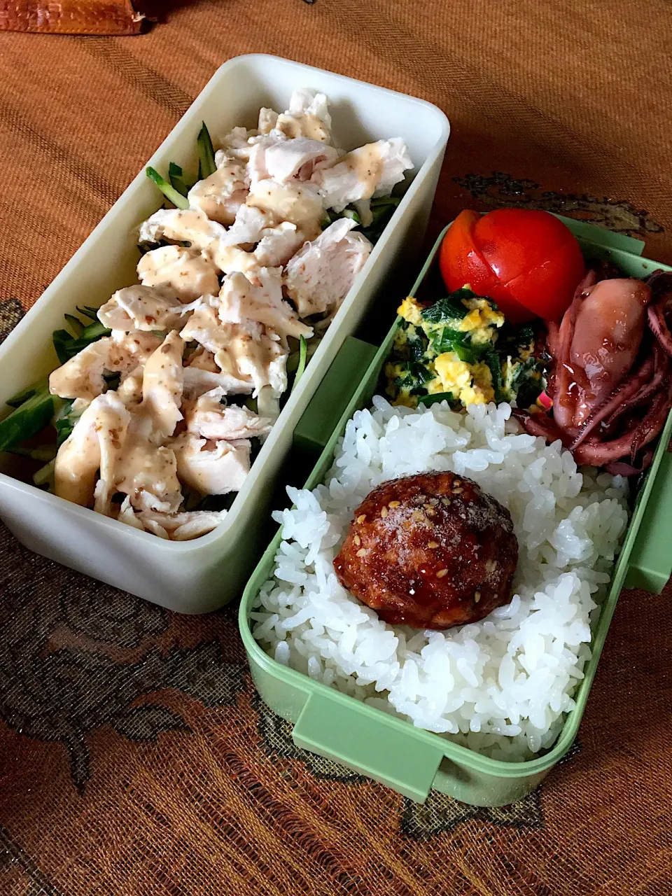 #お弁当 

8.8 主人とわたしのお弁当🍱|renharuruさん